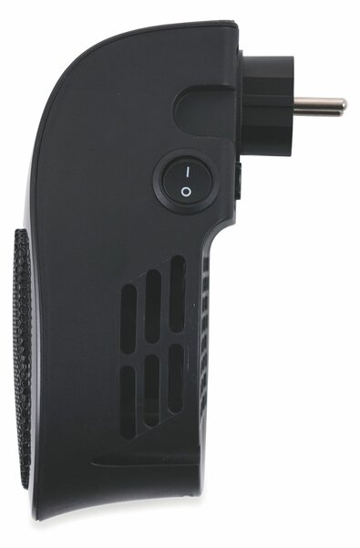 Stufa Stufetta da Parete 500W Display LCD Kooper Pluggy Nero
