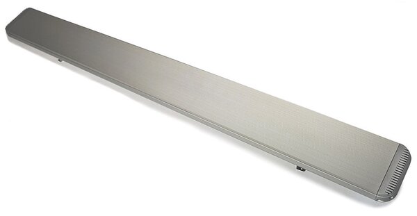 Stufa Elettrica ad Infrarossi 211x20,1x5,8 cm da Soffitto 3200W in Alluminio Dimmerabile Moel Hot-Top Silver