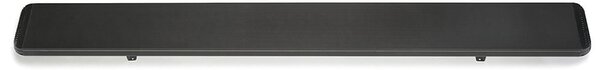 Stufa Elettrica ad Infrarossi 195x20,1x5,8 cm da Soffitto 3200W in Alluminio Moel Hot-Top Nera