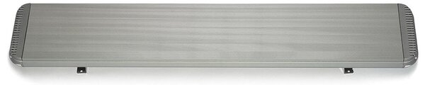 Stufa Elettrica ad Infrarossi 110x20,1x5,8 cm da Soffitto 1500W in Alluminio Moel Hot-Top Silver
