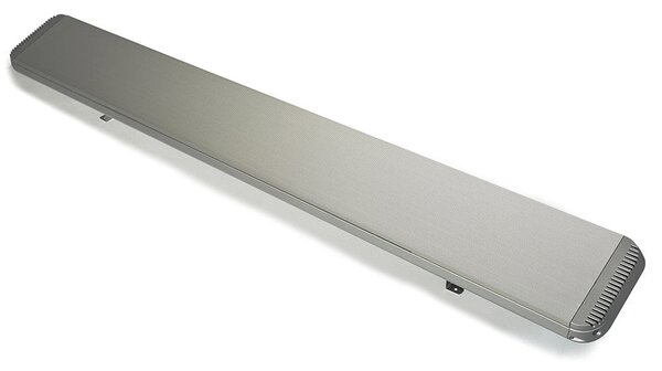 Stufa Elettrica ad Infrarossi 155x20,1x5,8 cm da Soffitto 2400W in Alluminio Moel Hot-Top Silver