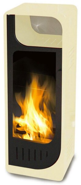 Stufa a Bioetanolo da Interno 3.5kW Vannini Fiammetta Statica Beige