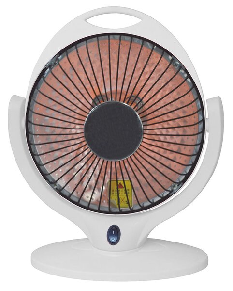 Stufa Elettrica a Parabola 600W con Testa Orientabile 43Cm Bauer