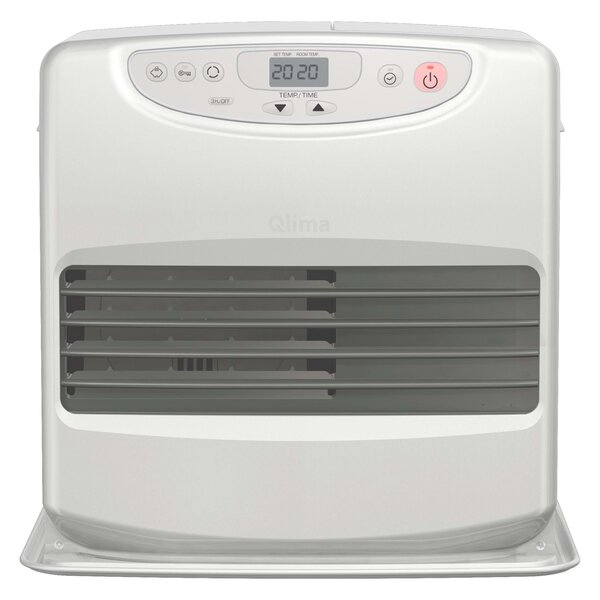 Stufa Elettronica a Combustione Liquido Portatile Qlima SRE8040 C Bianca