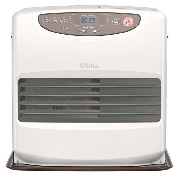 Stufa Elettronica a Combustione Liquido Portatile Qlima SRE9046 C-2 Bianca