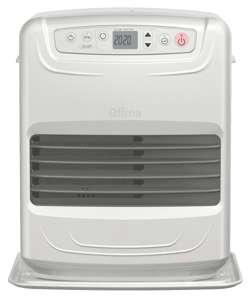 Stufa Elettronica a Combustione Liquido Portatile Qlima SRE3531 TC-2 Silver