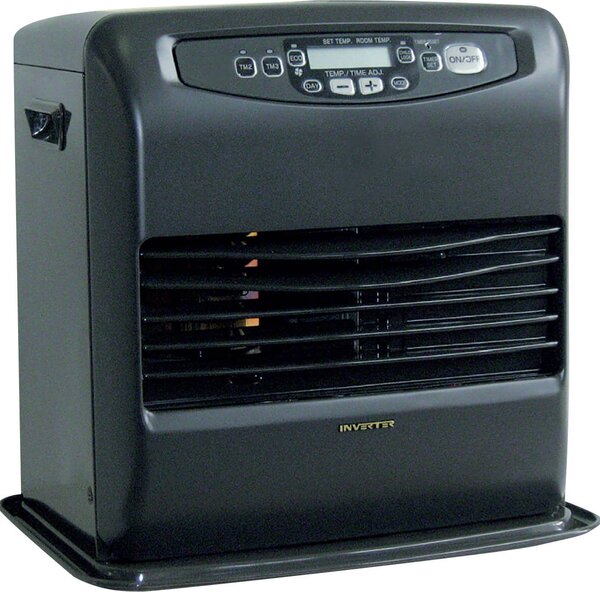Stufa Elettrica a Combustibile Liquido Portatile 3200W Karlsen Inverter 5727 Grigia