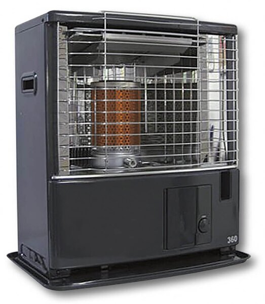 Stufa a Combustibile Liquido Portatile 3000W Karlsen Tosai 360 Grigia