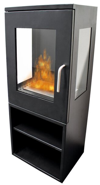 Stufa a Bioetanolo da Interno 2.5kW Karlsen Ruby Sappada Nero