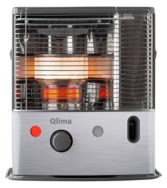 Stufa a Combustibile Liquido Portatile Qlima R7227STC Grigio