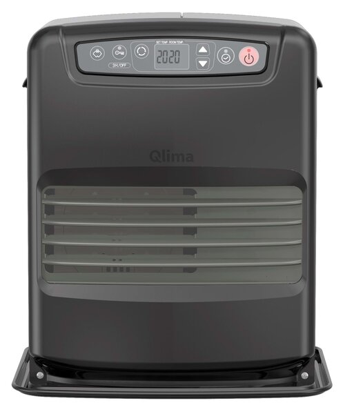 Stufa Laser a Combustibile Liquido 3 kW Nero Qlima SRE3230TC-2