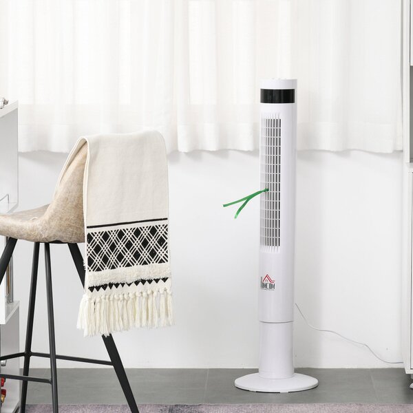 Ventilatore a Colonna Ø30x110 cm 3 Velocità Bianco