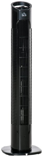 Ventilatore a Colonna Ø20x78,5 cm 3 Velocità Nero