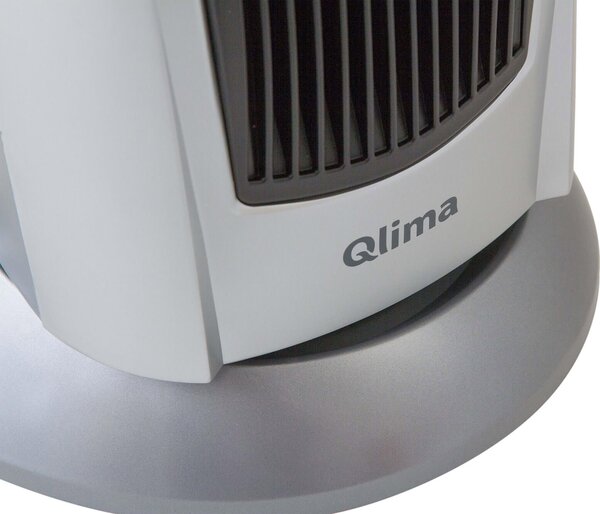 Stufa Elettrica Caldobagno a Colonna 2000W Qlima EFH2520 Silver