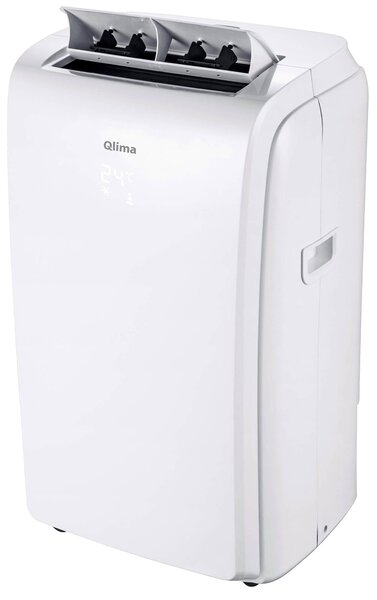 Condizionatore Portatile 11000 BTU Aria Fredda e Calda Qlima PH534 Bianco