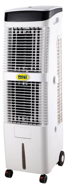 Raffrescatore Ventilatore con Ghiaccio 180W Moel Air Cooler Bianco