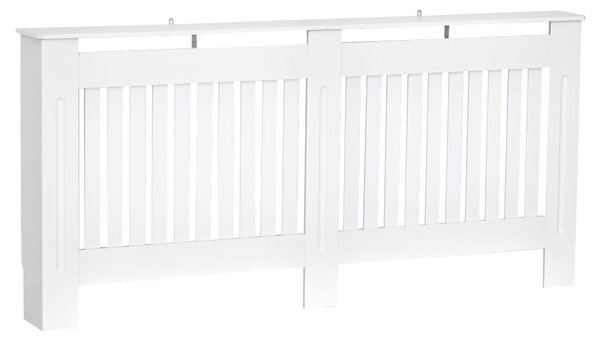 Copritermosifone in Legno MDF Bianco 172x19x81 cm