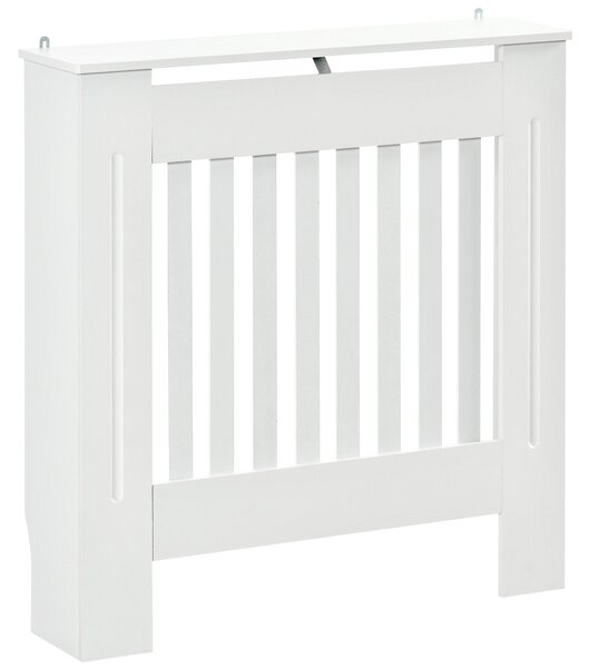 Copritermosifone in Legno MDF Bianco 78x19x81 cm