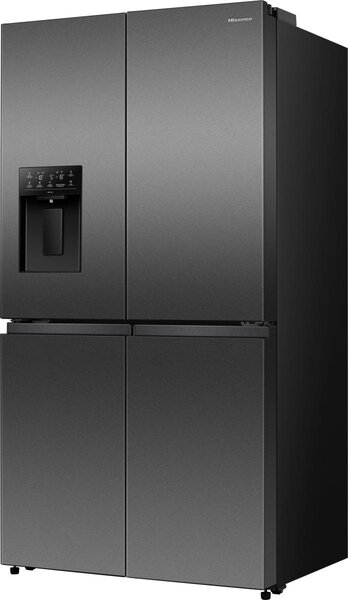 Hisense Frigorifero Americano Side by Side Capacit 640 Litri Classe energetica D Raffreddamento No Frost colore Nero - RQ5P640SYKD