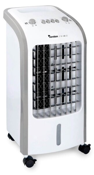 Raffrescatore Ventilatore Deumidificatore 6 Litri 70W Jordan Bianco