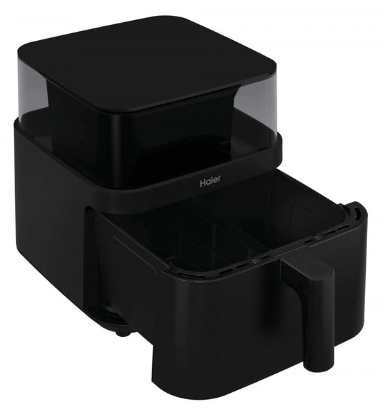 Haier Friggitrice ad Aria Capacit 7 Litri Potenza 1600 Watt con Timer e Termostato Regolabile colore Nero - HAF3AFW 011
