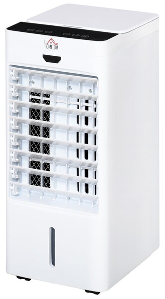 Raffrescatore Ventilatore con Ghiaccio 75W 9 Funzioni Bianco