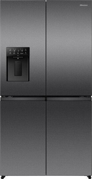 Hisense Frigorifero Americano Side by Side Capacit 640 Litri Classe energetica D Raffreddamento No Frost colore Nero - RQ5P640SYKD