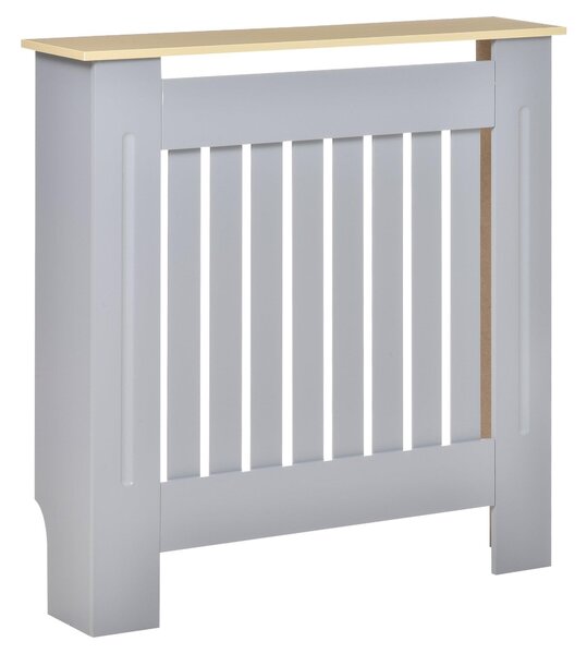 Copritermosifone 78x19x83 cm in MDF e Legno Truciolare Grigio