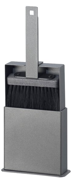 Set Paletta e Scopino per Pellet in Ferro con Contenitore Belfer 790 Antracite