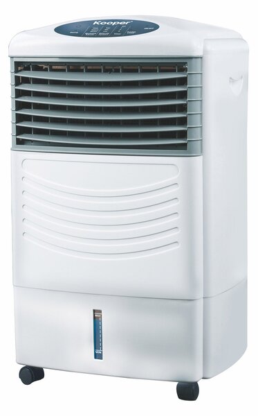 Purificatore d'Aria 3 in 1 11 Litri 70W Refrigeratore Umidificatore Kooper Triofresh Bianco