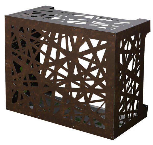 Copri Condizionatore 86x44x68 cm in Alluminio Glam M Corten