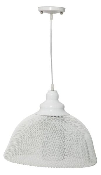 Paralume da Soffitto Net Ø37x28 cm Metallo Bianco