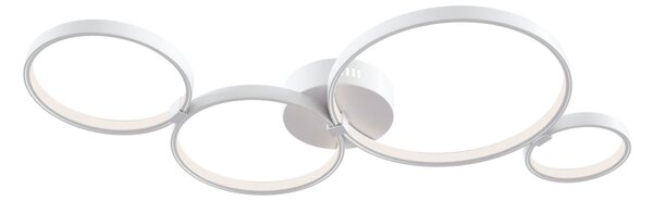Plafoniera Modern in Metallo Olympia Bianco