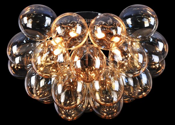 Plafoniera Modern in Metallo Balbo Nickel