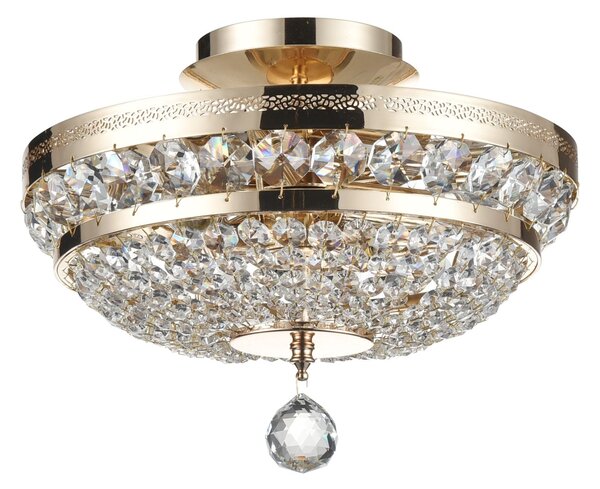 Lampadario Royal Classic in Metallo Ottilia Oro
