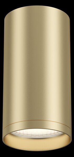 Plafoniera Ceiling & Wall in Metallo FOCUS S Opaco Oro
