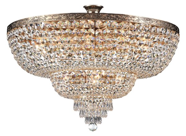 Lampadario Royal Classic in Metallo Palace Oro Antique