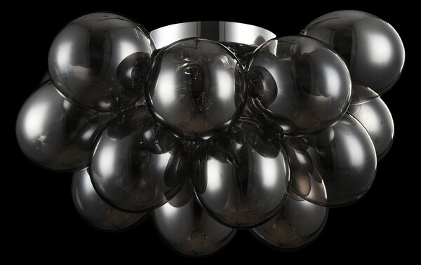 Plafoniera Modern in Metallo Balbo Nickel
