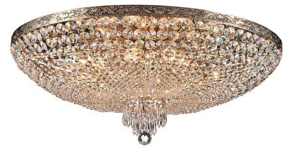 Lampadario Royal Classic in Metallo Palace Oro Antique