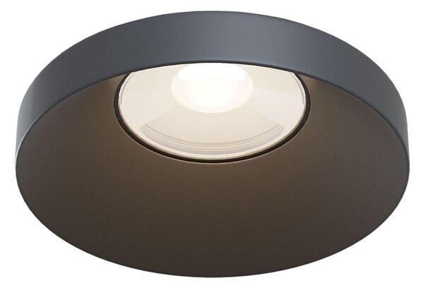 Faretto da incasso Downlight in Alluminio Kappell Nero