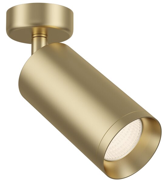 Plafoniera Ceiling & Wall in Alluminio Focus Opaco Oro