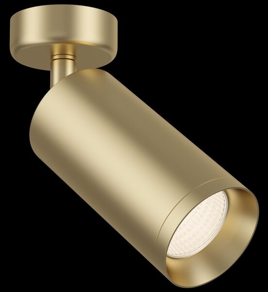 Plafoniera Ceiling & Wall in Alluminio Focus Opaco Oro