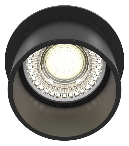 Faretto da incasso Downlight in Alluminio Reif Nero
