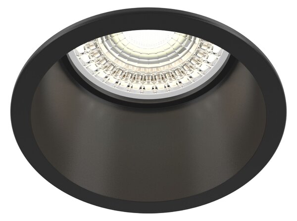 Faretto da incasso Downlight in Alluminio Reif Nero