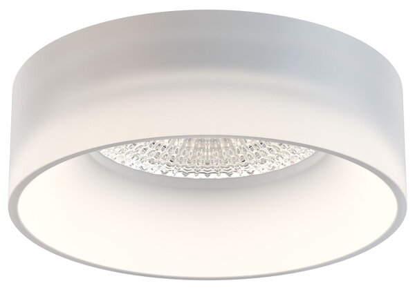Faretto da incasso Downlight in Acrilico Pauline Bianco