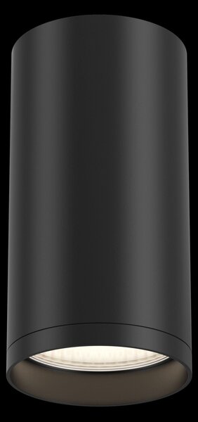 Plafoniera Ceiling & Wall in Alluminio FOCUS S Nero