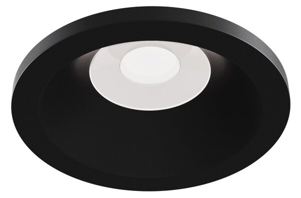 Faretto da incasso Downlight in Alluminio Zoom Nero