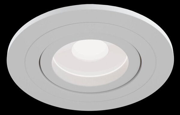 Faretto da incasso Downlight in Alluminio Atom Bianco