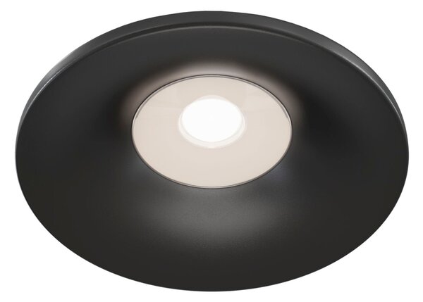Faretto da incasso Downlight in Alluminio Barret Nero