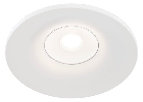 Faretto da incasso Downlight in Alluminio Barret Bianco